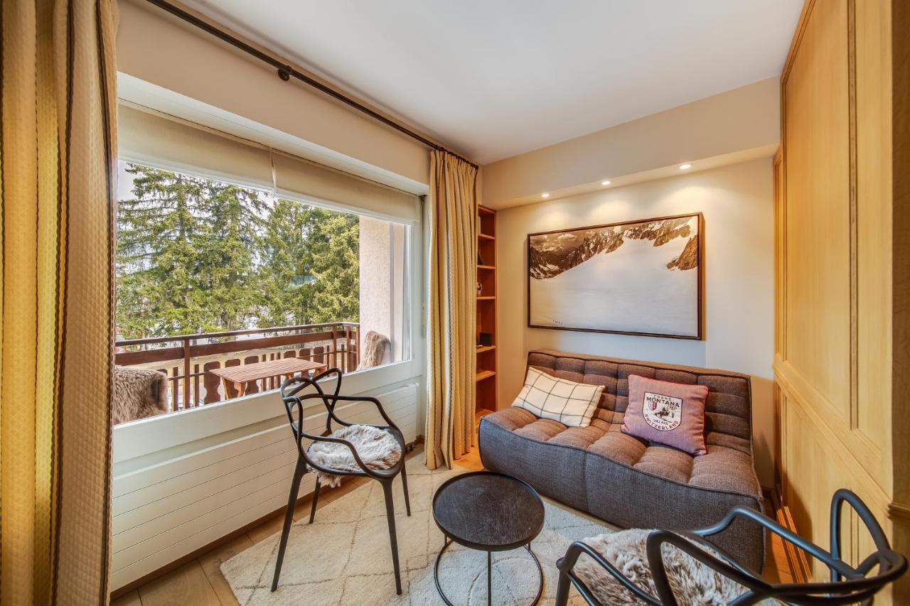 Lovely Studio In Crans' Center Zewnętrze zdjęcie